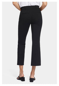 Pull-On Flared Ankle Trouser Pants