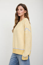 Load image into Gallery viewer, Yellow Stripe Sweater
