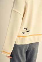 Load image into Gallery viewer, Cream Lost Coast Seagull Sweate
