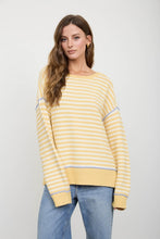 Load image into Gallery viewer, Yellow Stripe Sweater
