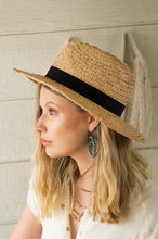 Load image into Gallery viewer, Straw Panama Hat
