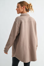 Load image into Gallery viewer, Mono B Taupe Malibu Shaket
