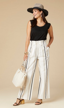 Load image into Gallery viewer, Zuri Natural Striped Pants
