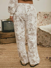 Load image into Gallery viewer, Grey Abstract Floral Pants
