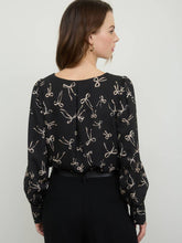 Load image into Gallery viewer, Black Bow Top
