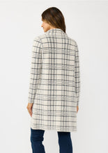 Load image into Gallery viewer, Ivory Plaid Cardigan
