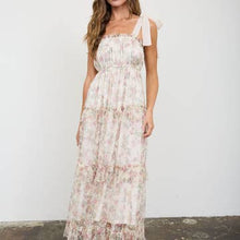 Load image into Gallery viewer, Oatmeal Chiffon Layered Dress
