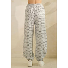 Load image into Gallery viewer, Grey Mini Dot Lounge Pants

