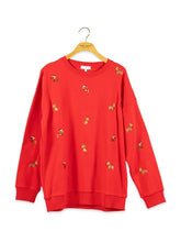 Load image into Gallery viewer, Embroidered Holiday Dog Pullover
