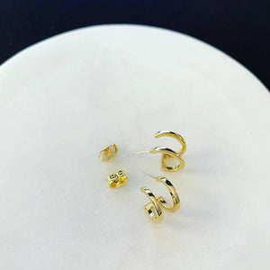 Double Hoop Earring