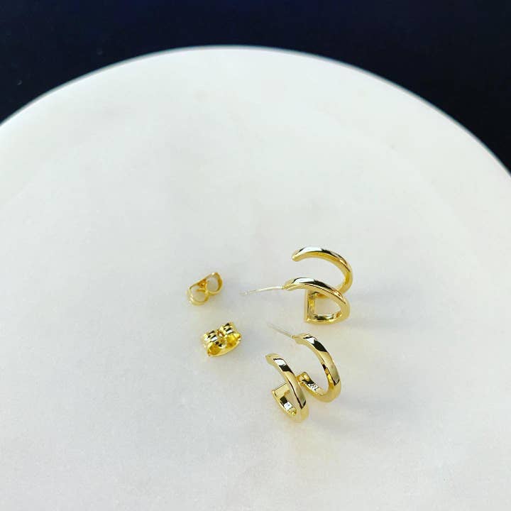Double Hoop Earring