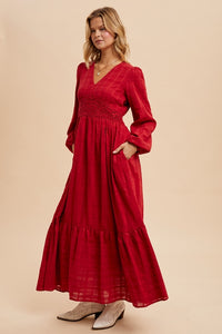 Cherry Lace Maxi