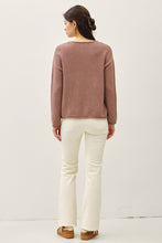 Load image into Gallery viewer, Cocoa Waffle Sweater
