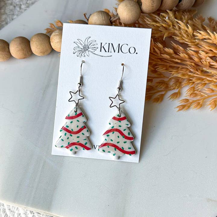 Kim Co Xmas Earrings