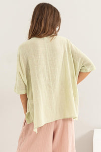 Relaxed Pistachio Top