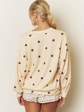 Load image into Gallery viewer, Butter Yellow Dot Waffle Top
