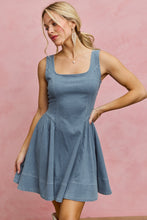 Load image into Gallery viewer, So Me Denim Fit + Flare Dress
