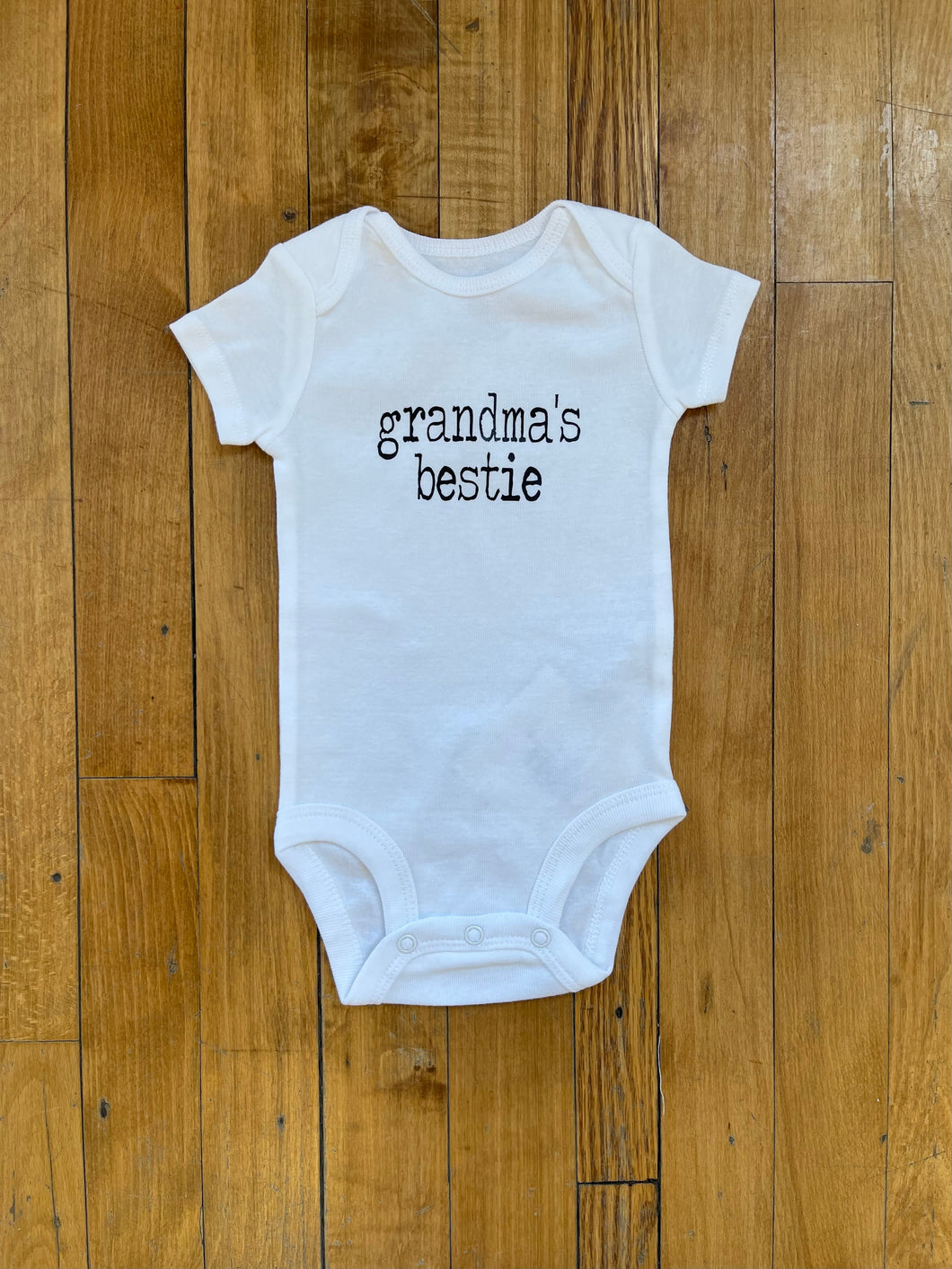 Grandma's Bestie Onesie - S/S