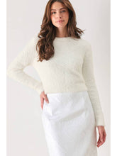 Load image into Gallery viewer, Ivory Fuzzy Sweater

