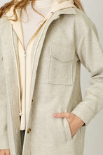 Load image into Gallery viewer, Oatmeal Hoodie Jacket
