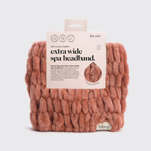 Load image into Gallery viewer, Kitsch Dusty Rose Extra Wide Spa Headband
