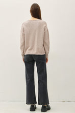 Load image into Gallery viewer, Blush Raw Hem Sweater
