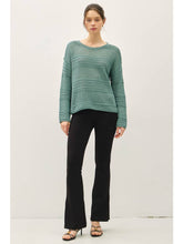 Load image into Gallery viewer, Jade Crochet Sweater
