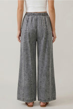 Load image into Gallery viewer, Charcoal Tencel Wide Leg Pants

