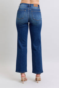 JB Carrie Side Seam Straight Denim