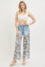 Load image into Gallery viewer, Risen Maggie Lace Wide Leg Denim
