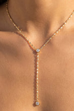 Load image into Gallery viewer, Gemstone Y-Necklace
