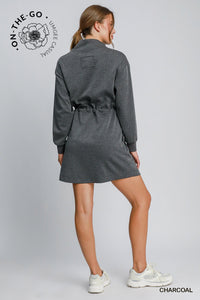 Charcoal Luxe Knit Dress