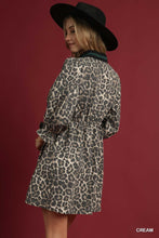 Load image into Gallery viewer, Leopard Puff Sleeve Mini Dress
