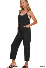 Load image into Gallery viewer, Black Knit Jumpsuit
