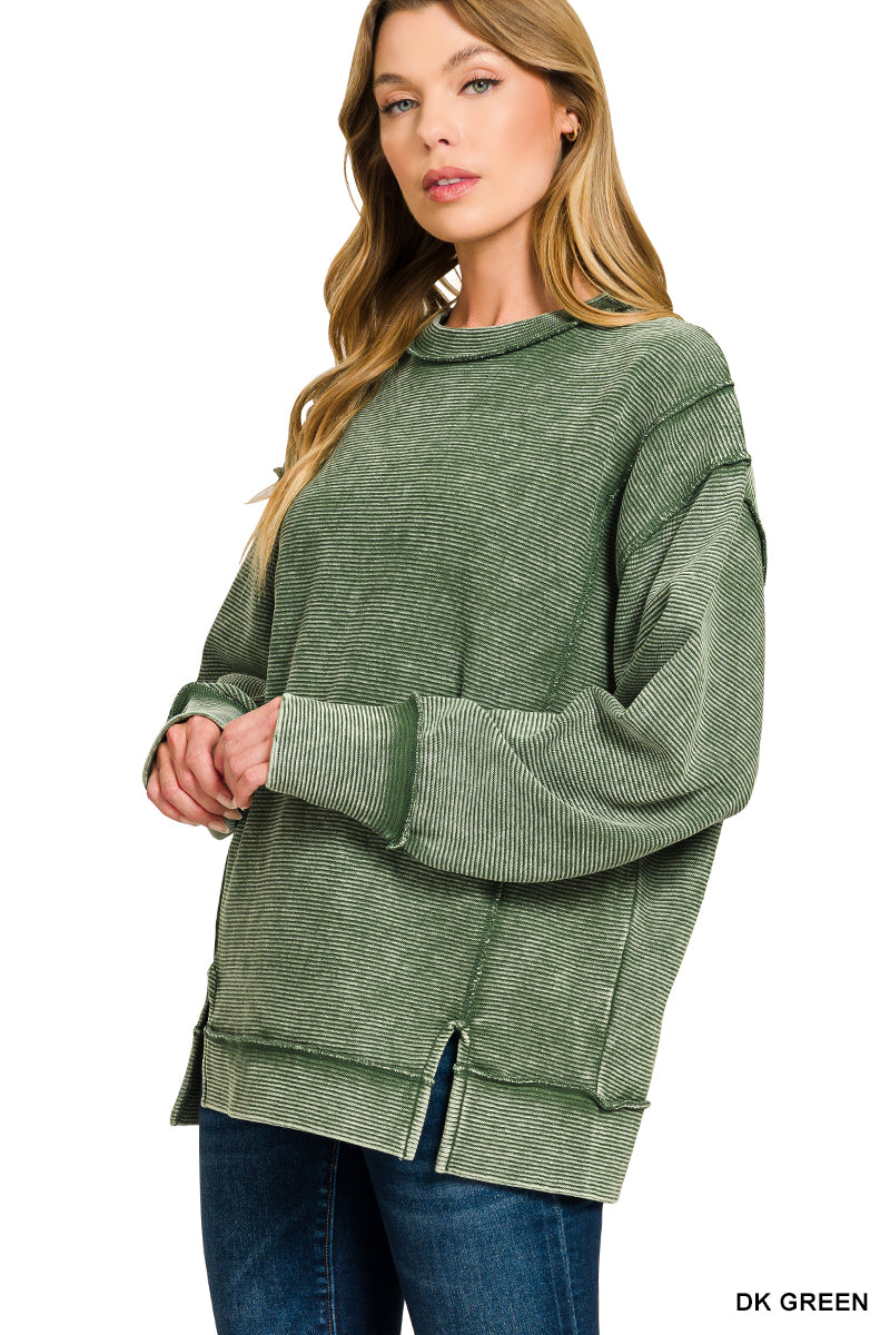 Hunter Ribbed Pullover
