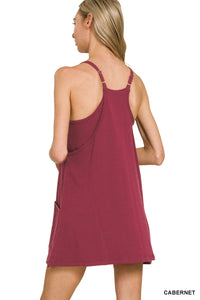Olive Romper Dress