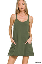 Load image into Gallery viewer, Olive Romper Dress
