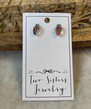 Load image into Gallery viewer, Two Sisters Holiday Earrings
