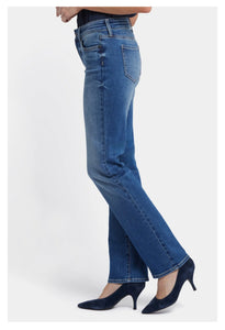 Marilyn Straight Jeans Petite / Picasso Lake