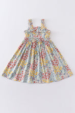 Load image into Gallery viewer, Sky Floral Dress - Kids

