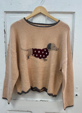 Load image into Gallery viewer, Mocha Rosalie Dog Sweater
