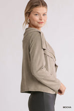 Load image into Gallery viewer, Mocha Suede Jacket
