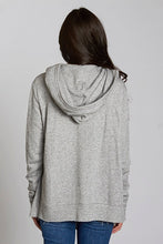 Load image into Gallery viewer, Grey Cowl Cardigan
