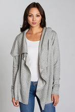 Load image into Gallery viewer, Grey Cowl Cardigan
