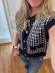 Navy Sweater Vest