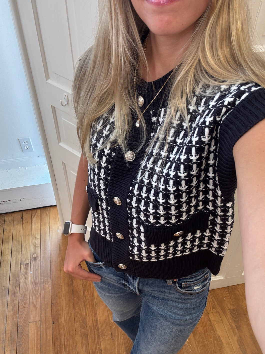 Navy Sweater Vest