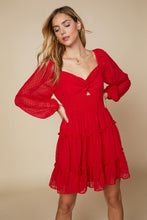 Load image into Gallery viewer, Scarlet Twist Front Dress
