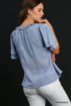 Load image into Gallery viewer, Periwinkle Textured Top
