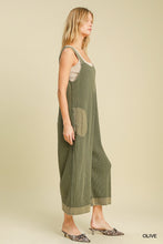 Load image into Gallery viewer, Olive Waffle Jumpsuit
