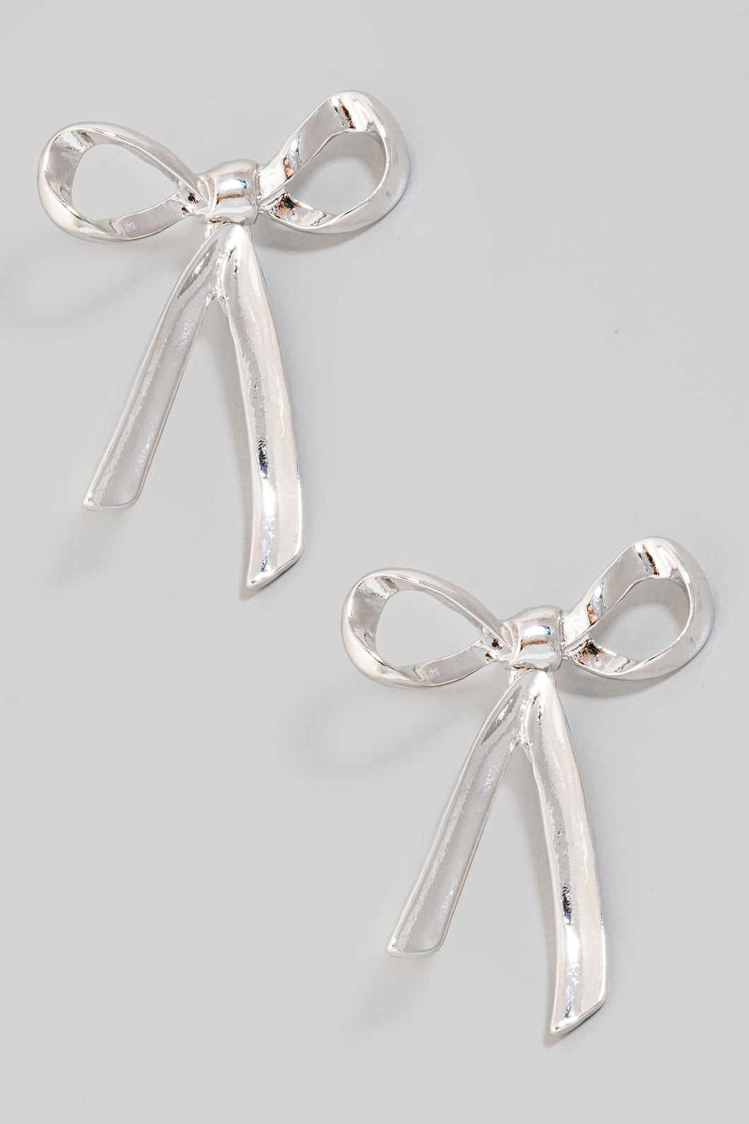 Silver Bow Studs